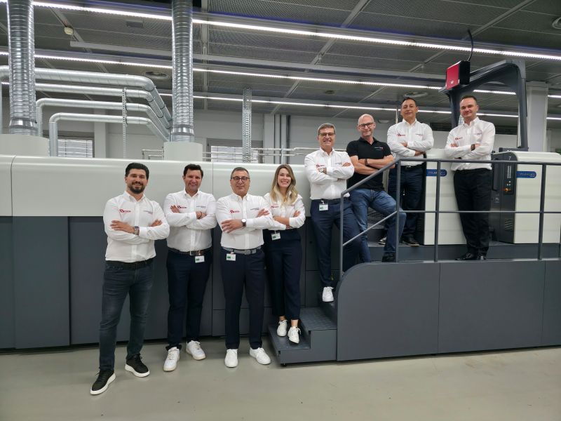 Corporation with ManRoland Sheetfed